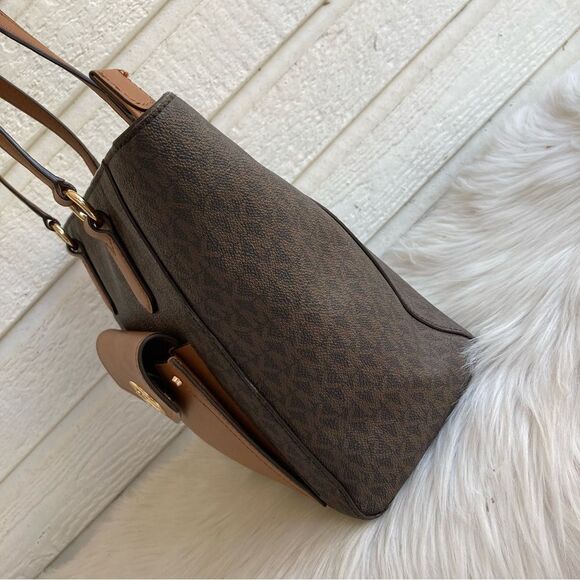 MICHAEL KORS Acorn Pocket Jet Set Joe Tote Shoulder Bag - Picture 2 of 8